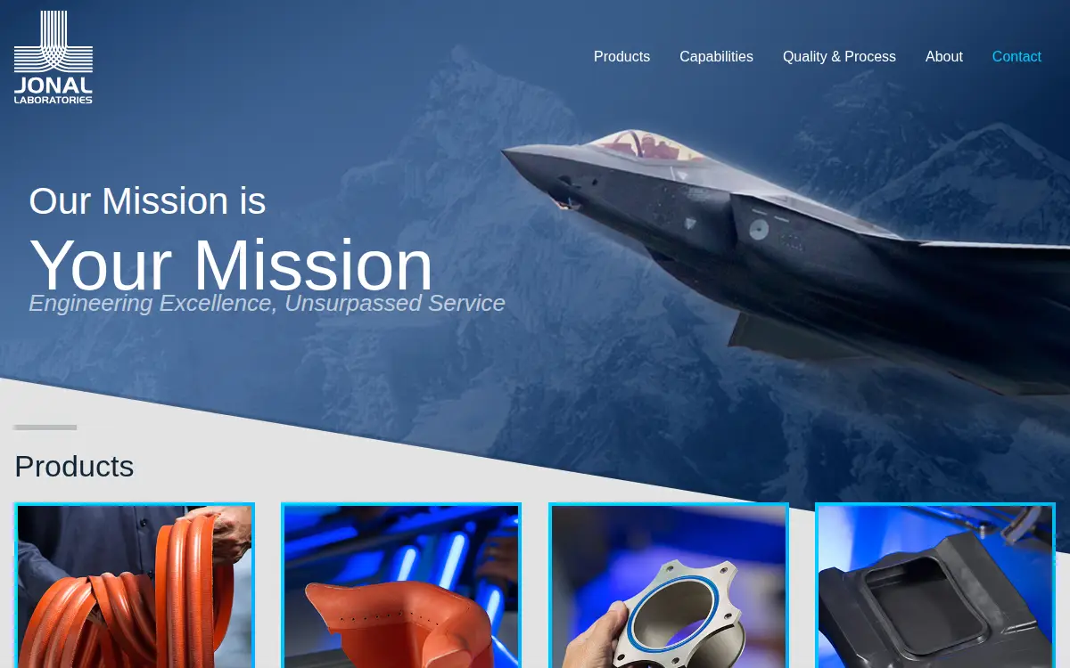Homepage of Jonal Laboratories INC