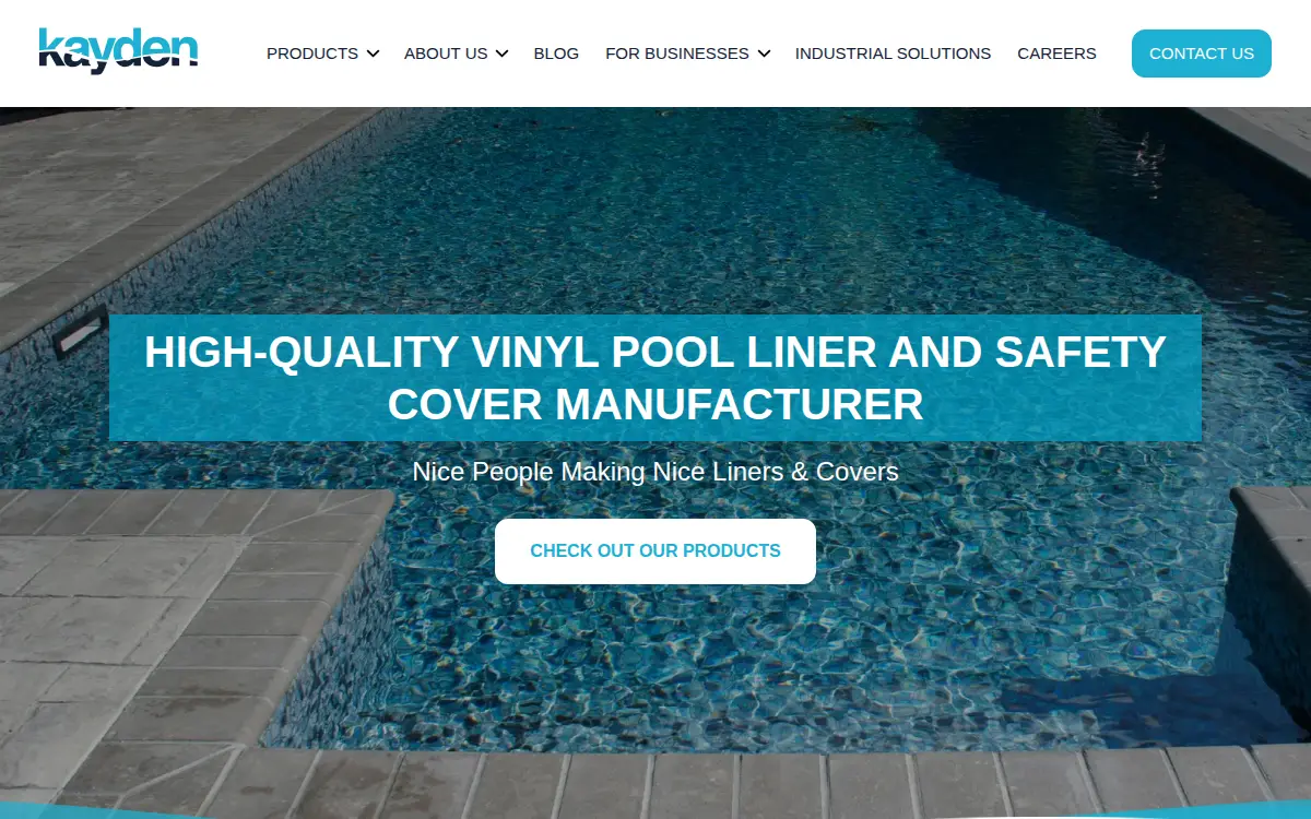 Homepage of Kayden Manufacturing INC