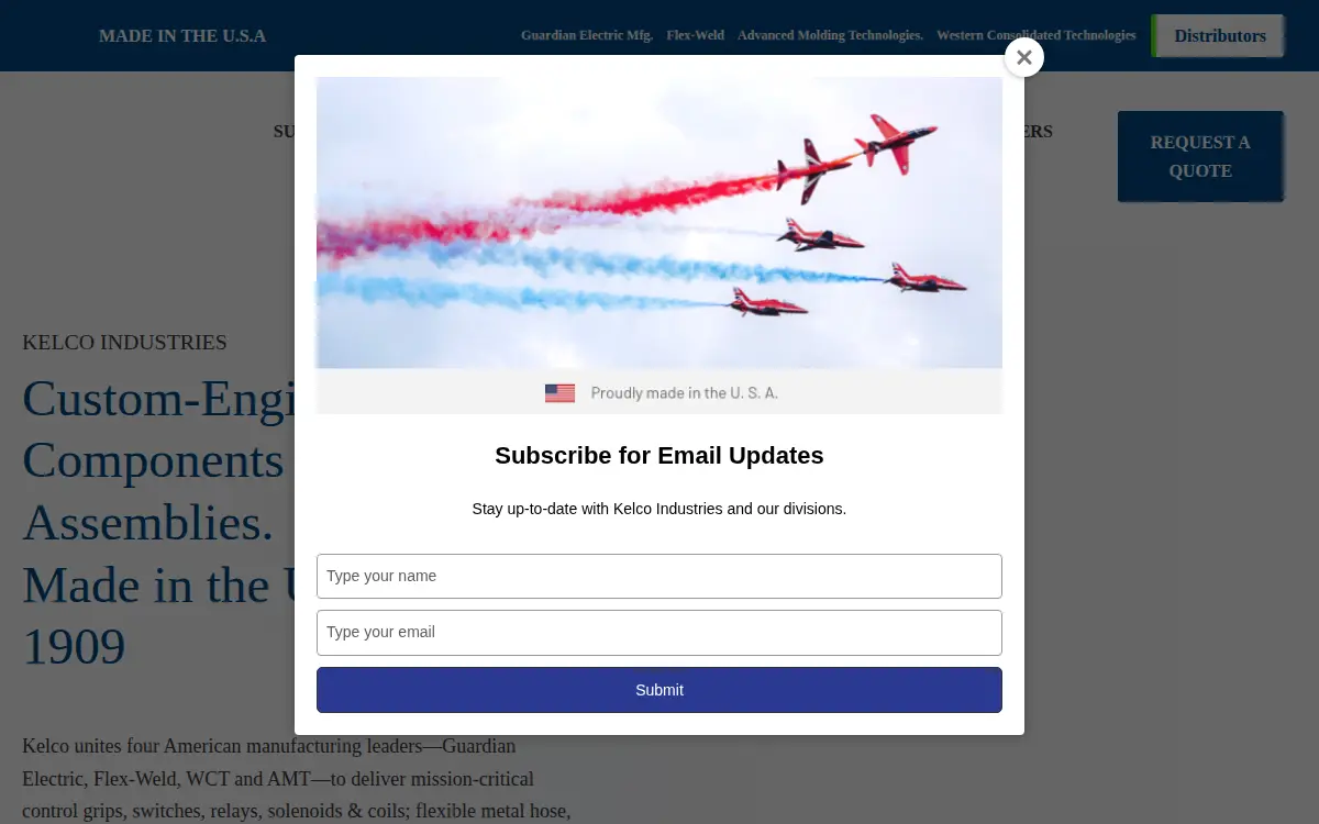 Homepage of Flex-weld INC