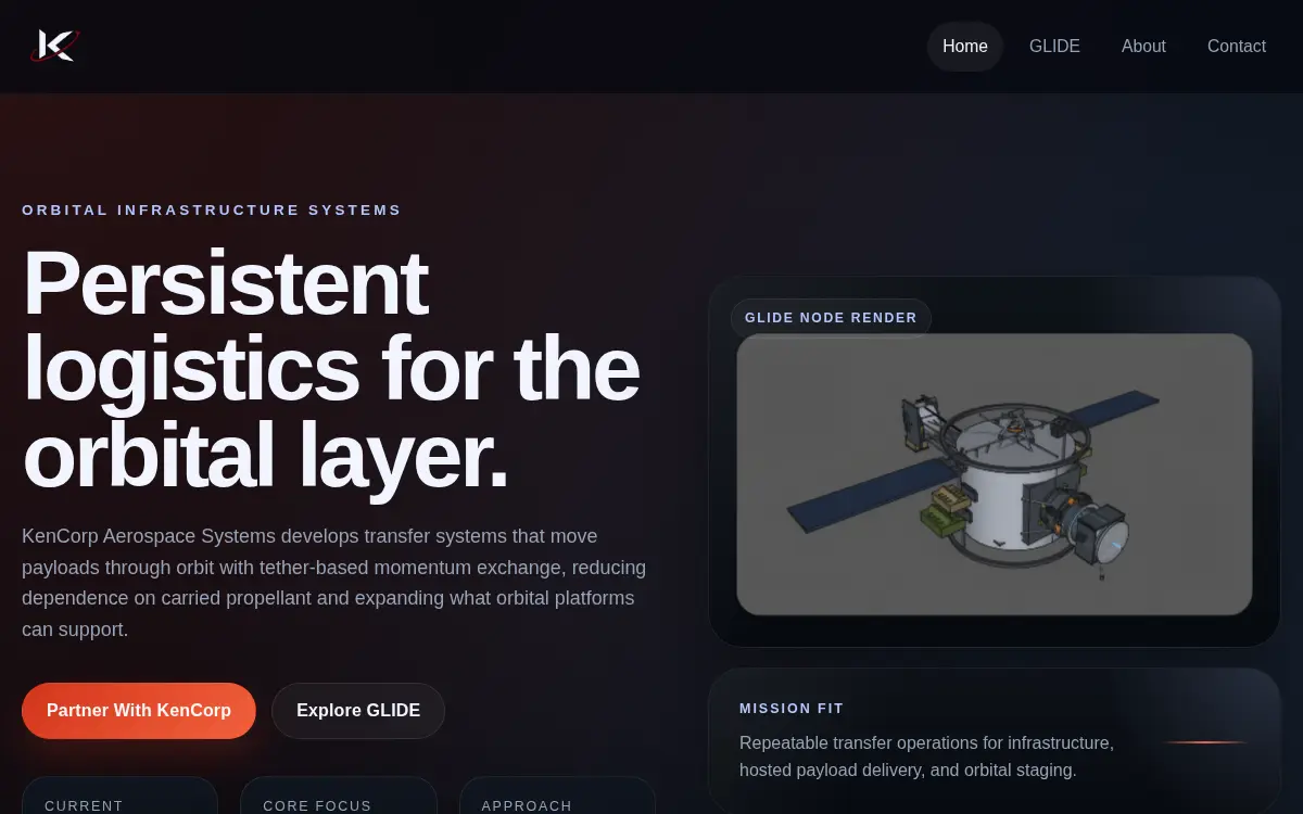 Homepage of Kencorp Aerospace Systems LLC