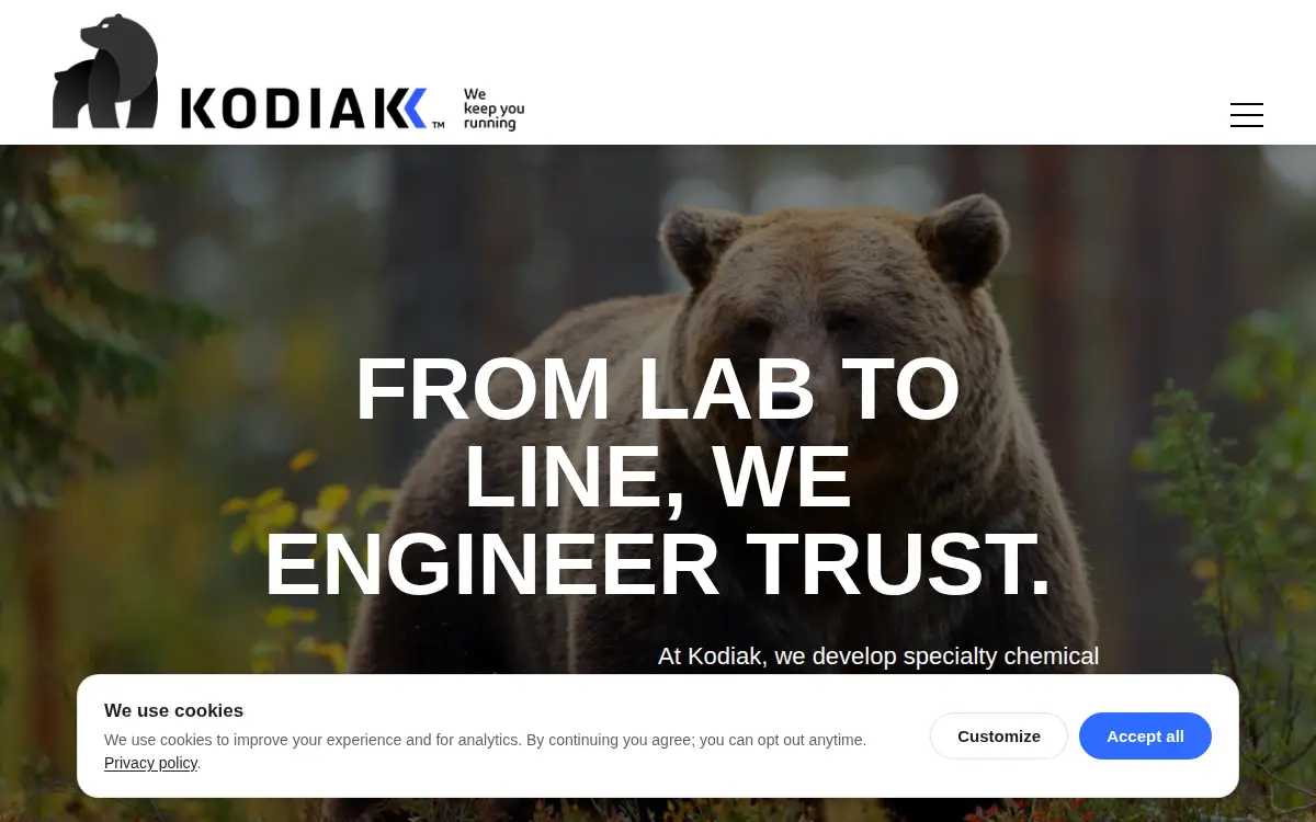 Homepage of Kc Marketing LLC