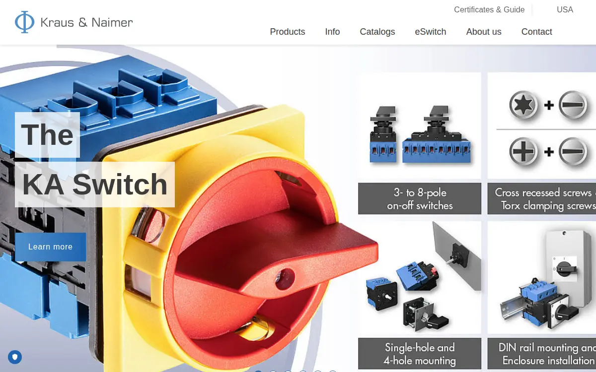 Homepage of Kraus & Naimer, INC.