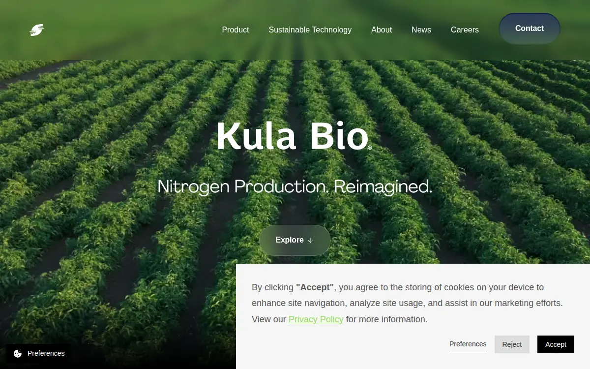Homepage of Kula Bio INC
