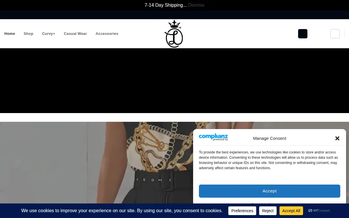 Homepage of Ladies on Deck LLC