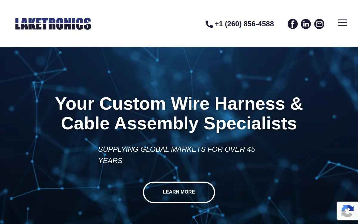 Homepage of Laketronics INC