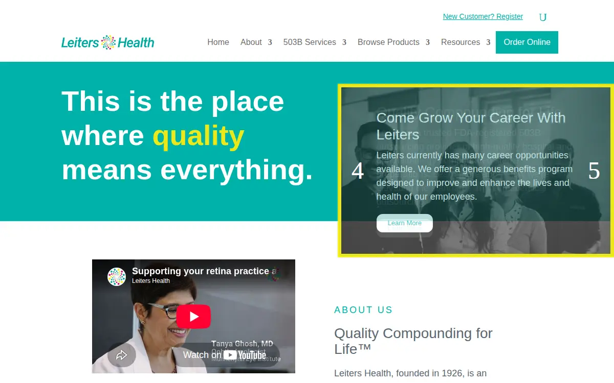 Homepage of Denver Solutions, LLC
