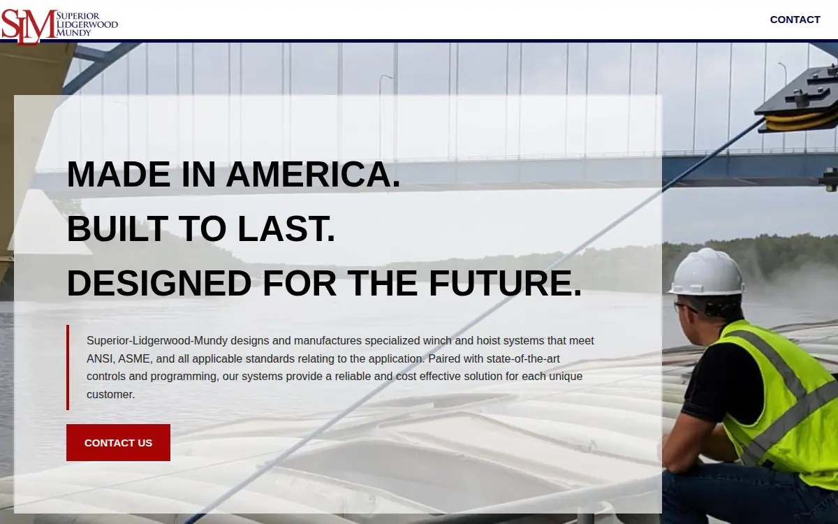 Homepage of Superior-lidgerwood-mundy CORP