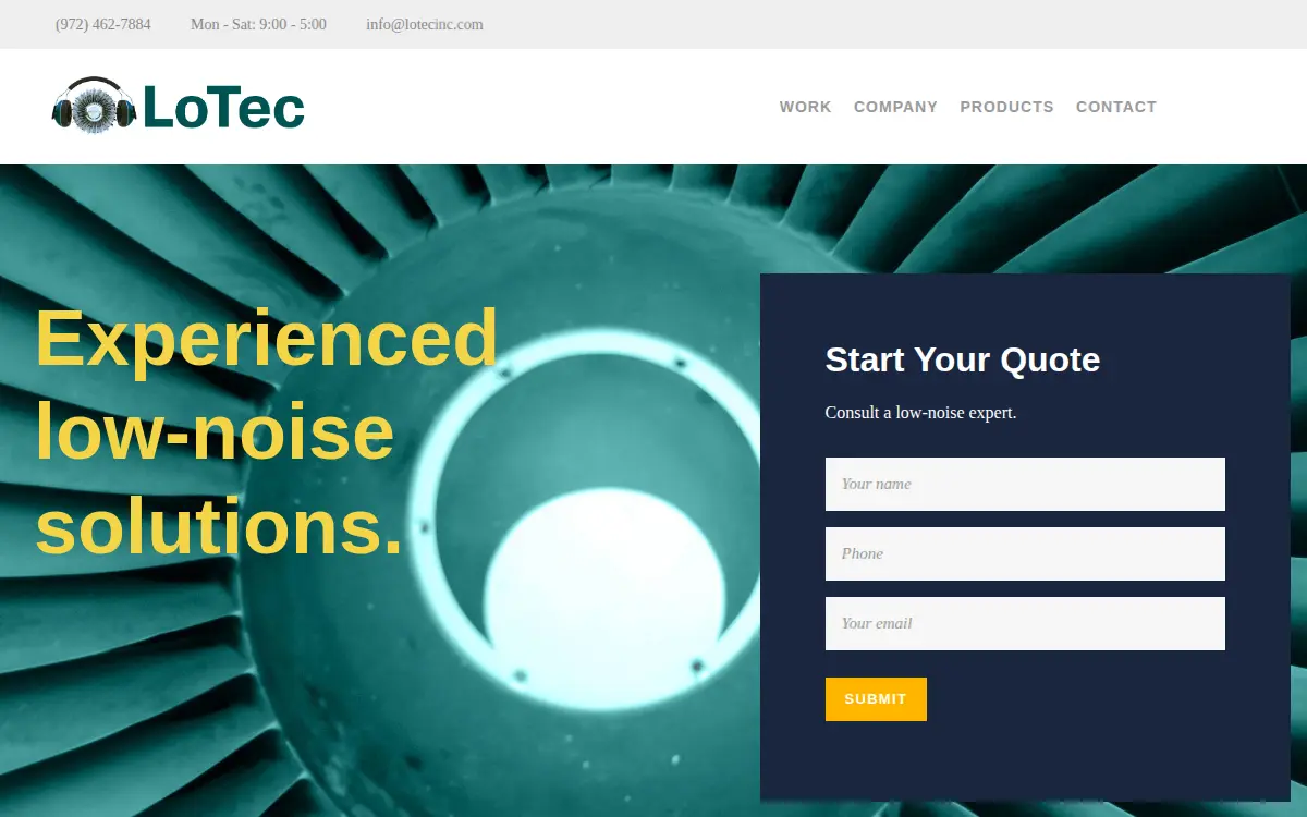 Homepage of Lotec INC