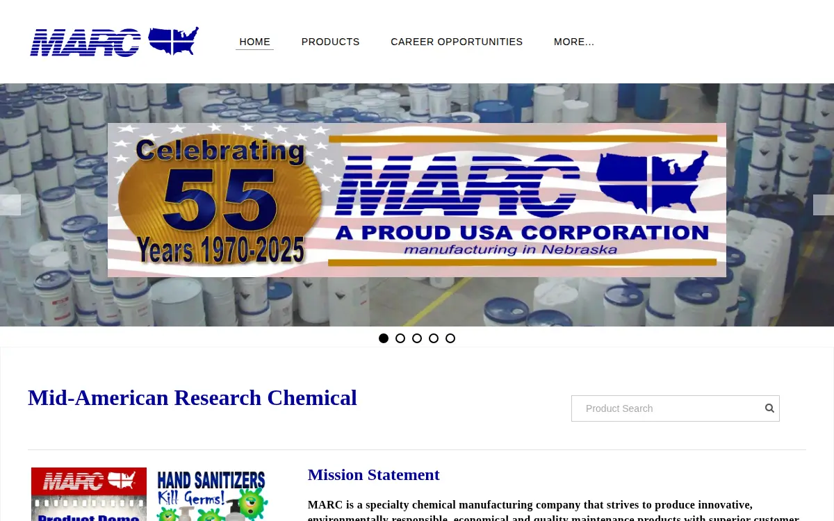 Homepage of Fremarek, INC.