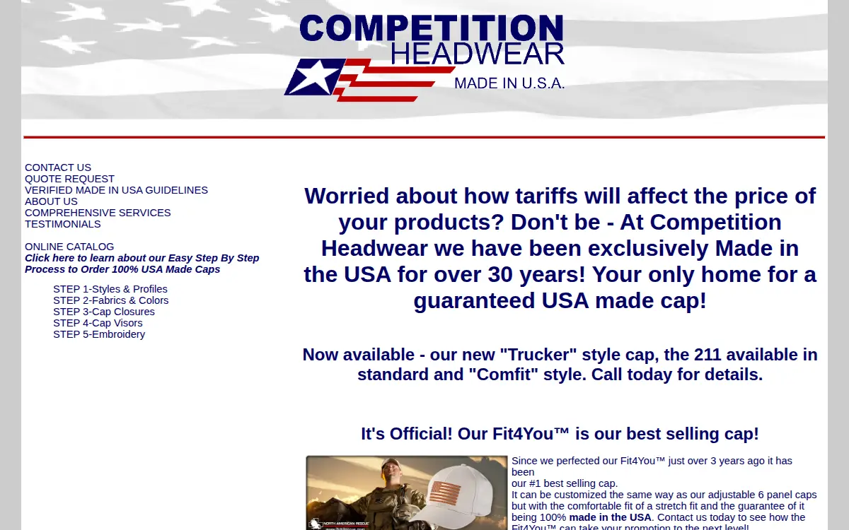 Homepage of Marner, INC.
