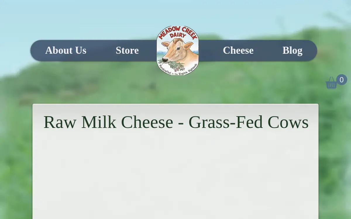 Homepage of Meadow Creek Dairy, LLC