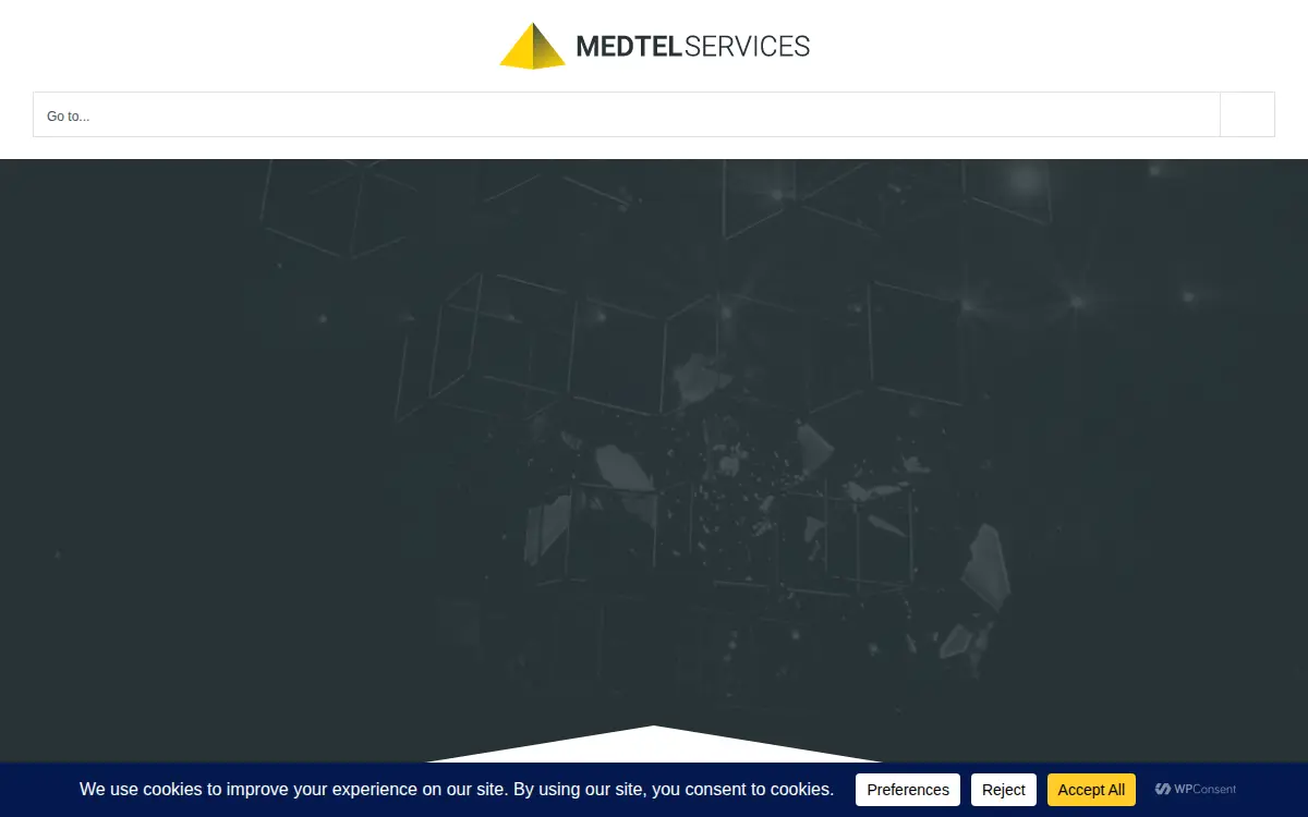 Homepage of Medtel Services, LLC