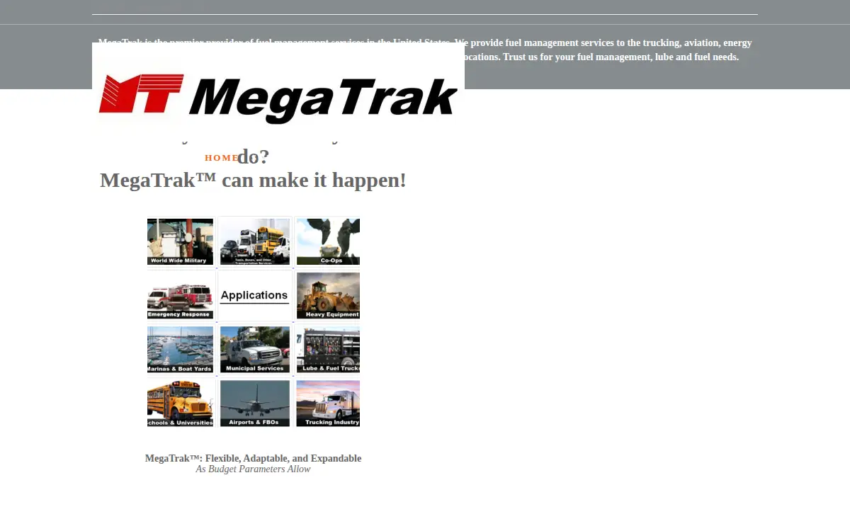 Homepage of Megatronics International CORP