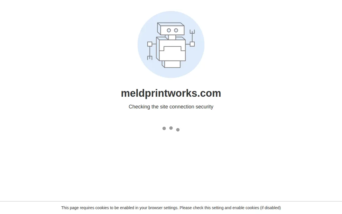 Homepage of Meld Printworks Corporation