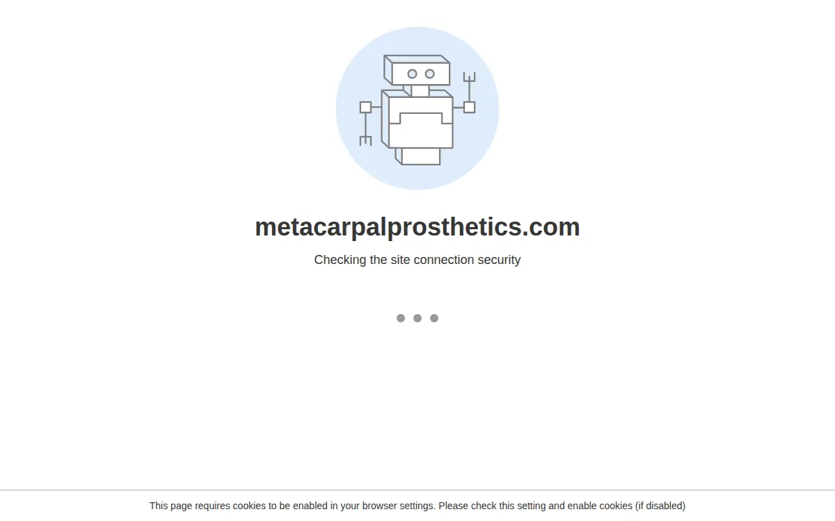 Homepage of Metacarpal INC