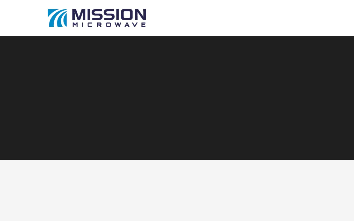 Homepage of Mission Microwave Technologies, LLC