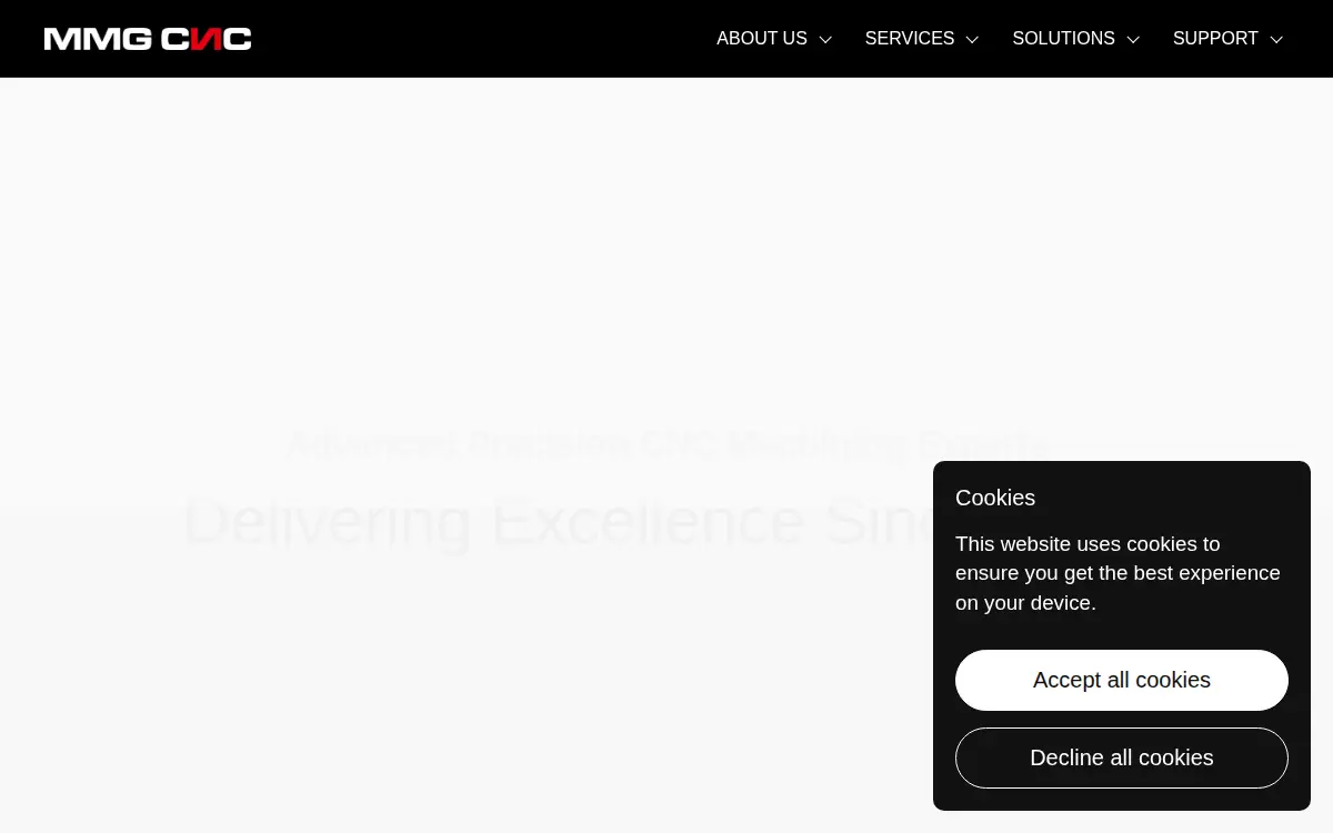 Homepage of Mmg CORP