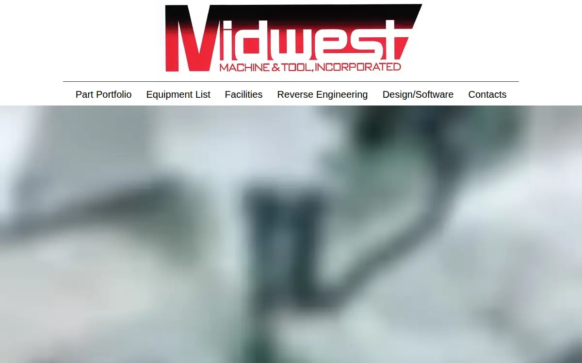 Homepage of Midwest Machine & Tool, INC