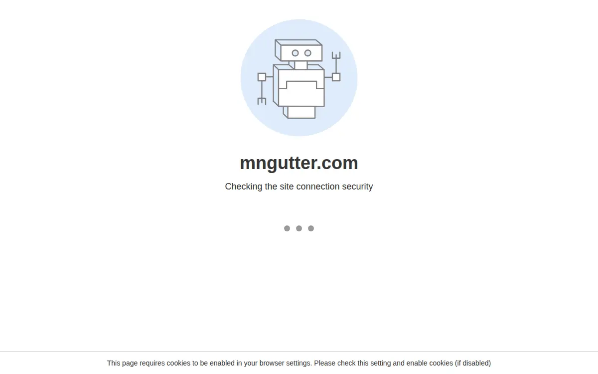 Homepage of Minnesota Gutter LLC