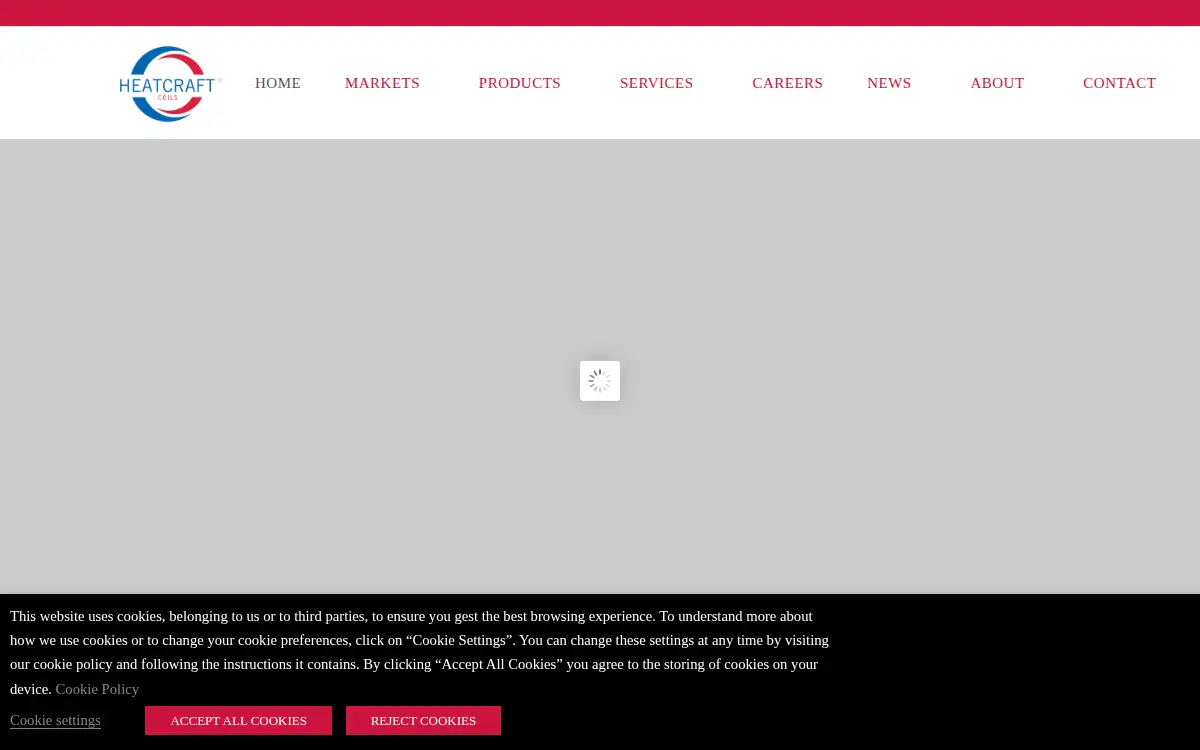Homepage of Modine Grenada LLC
