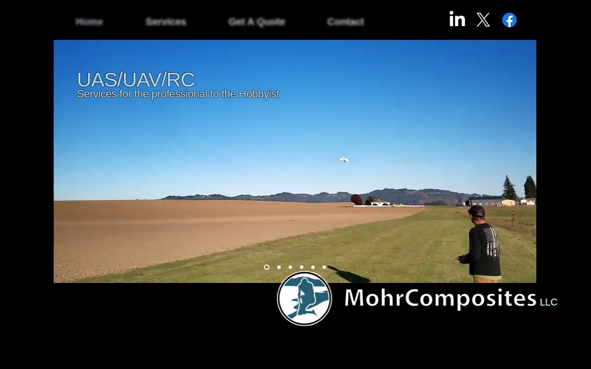 Homepage of Mohrcomposites, LLC
