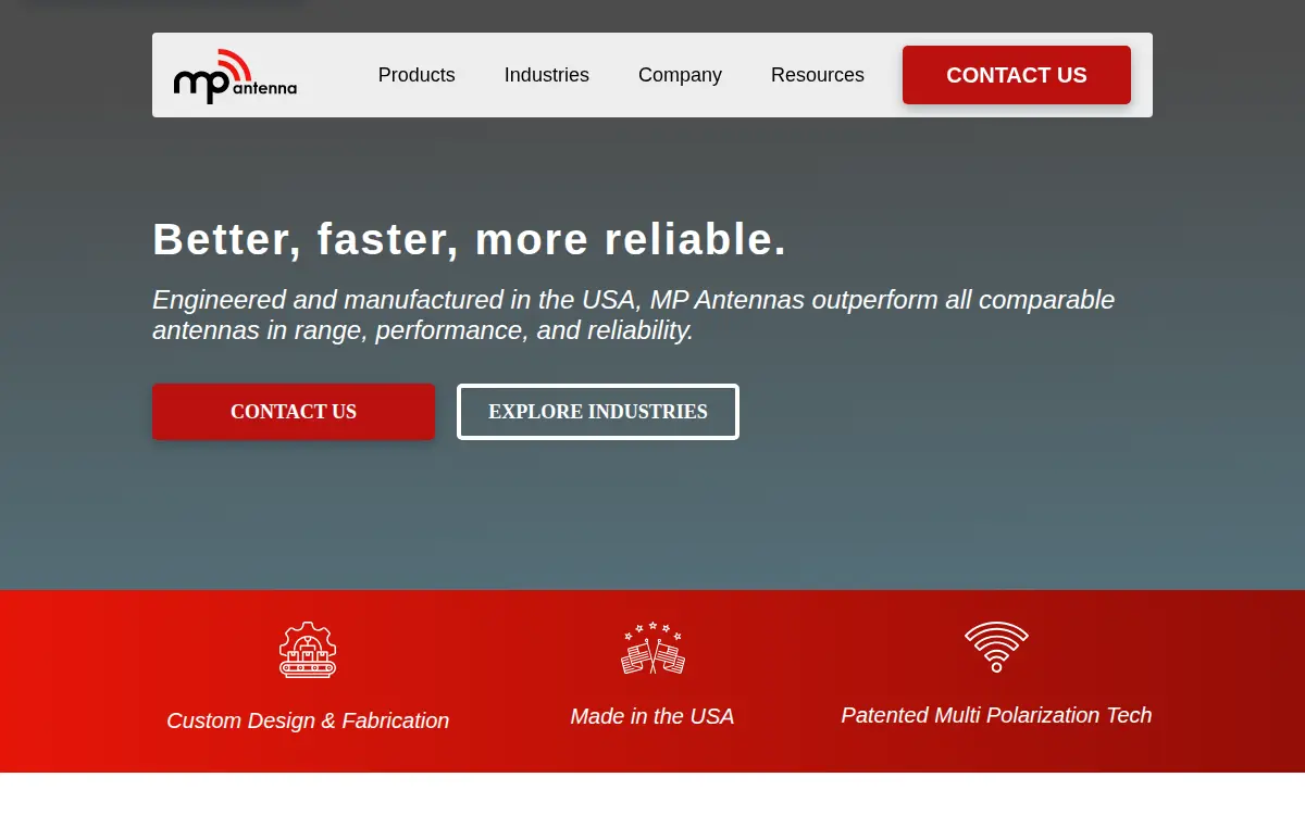Homepage of Mp Antenna LTD