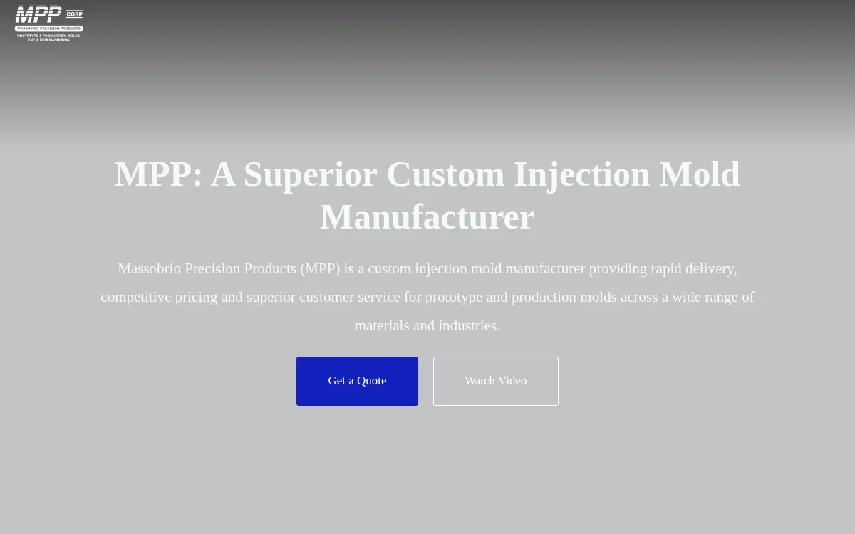 Homepage of Mpp CORP.