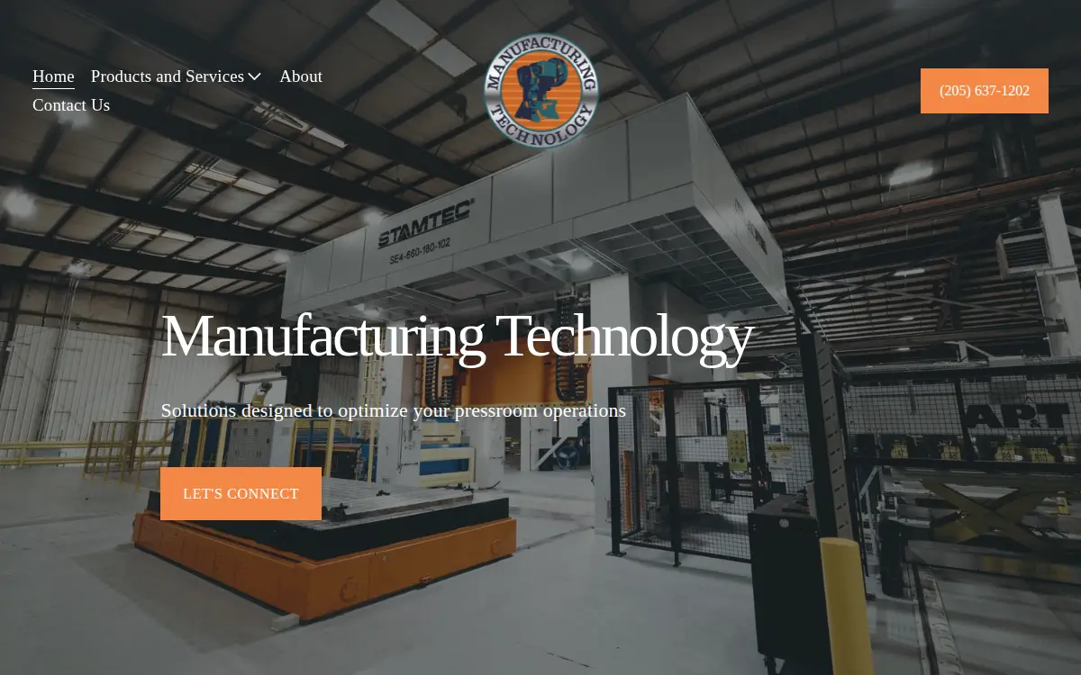 Homepage of Manufacturing Technology LLC