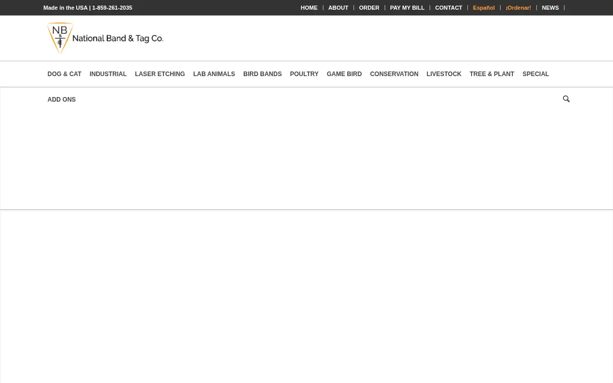 Homepage of International Identification, INC