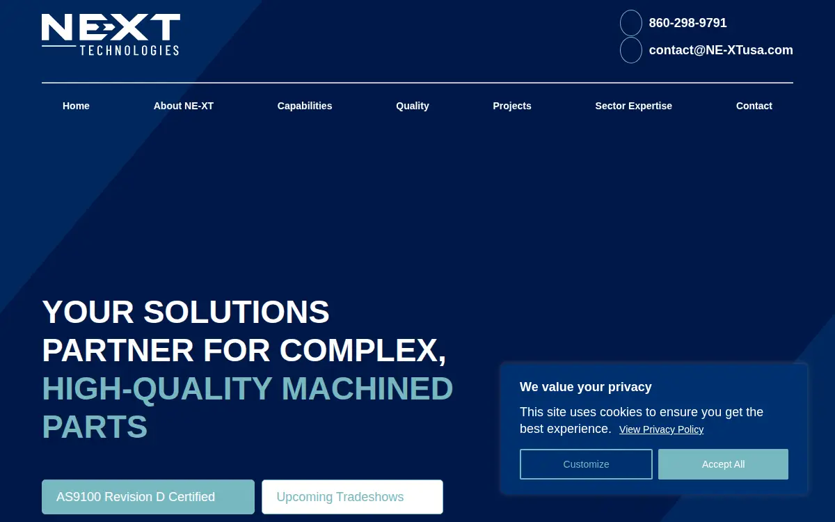 Homepage of New England Expert Technologies Corp-windsor