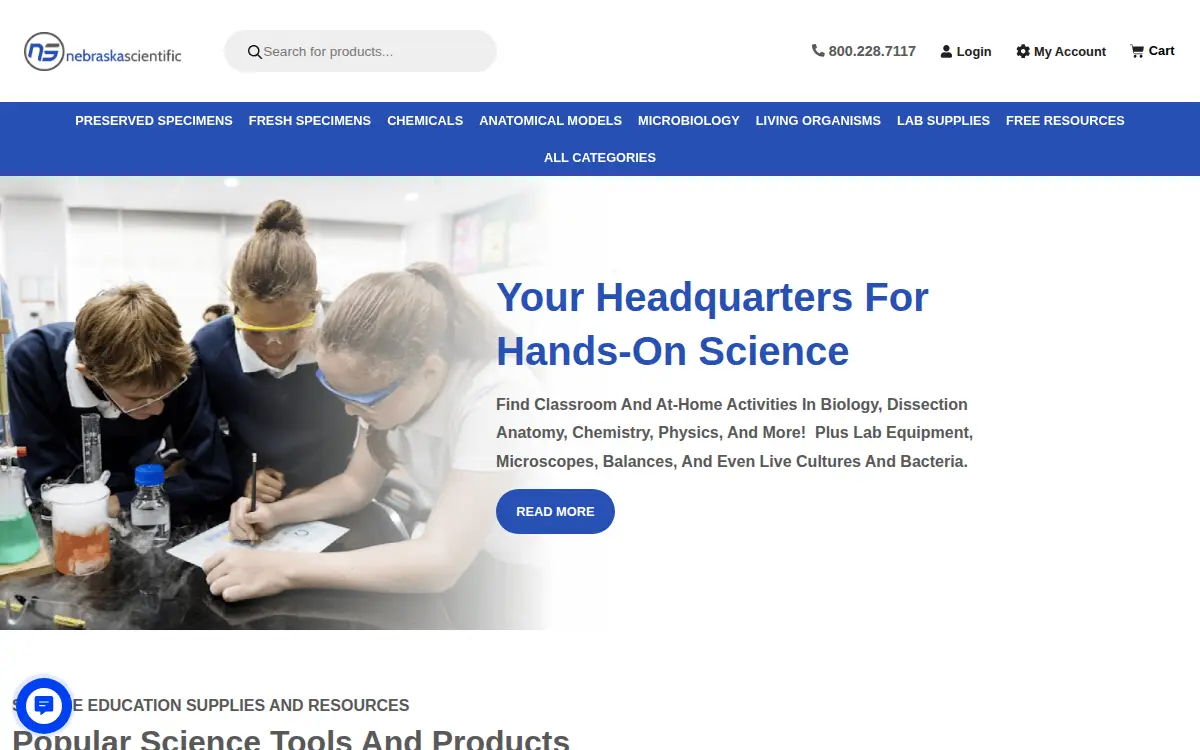 Homepage of Drx Bio, LLC