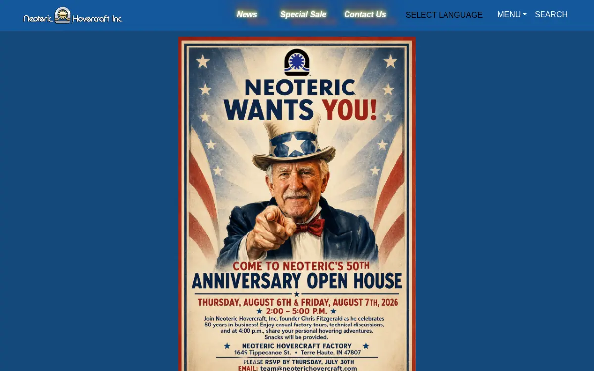 Homepage of Neoteric INC