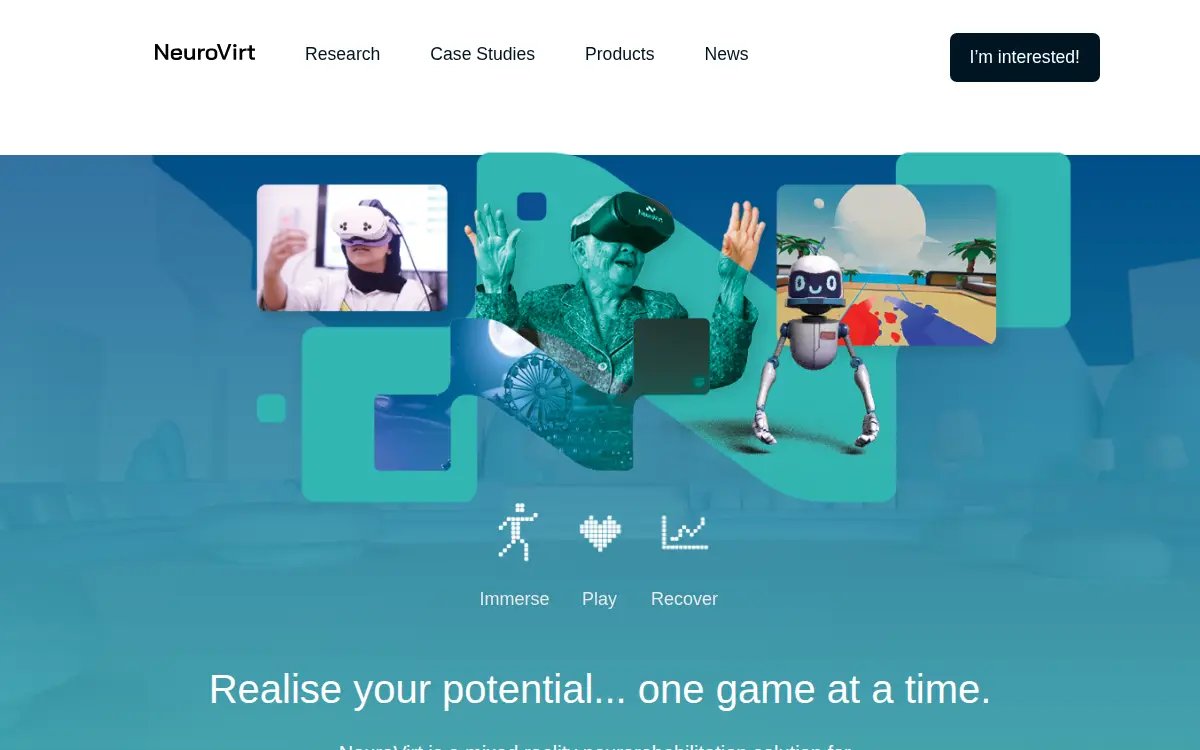 Homepage of Neurovirt INC