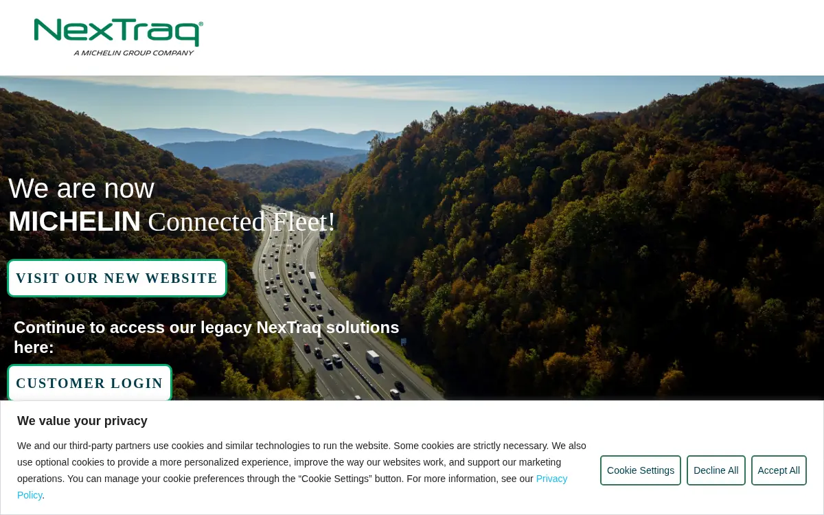 Homepage of Nextraq LLC