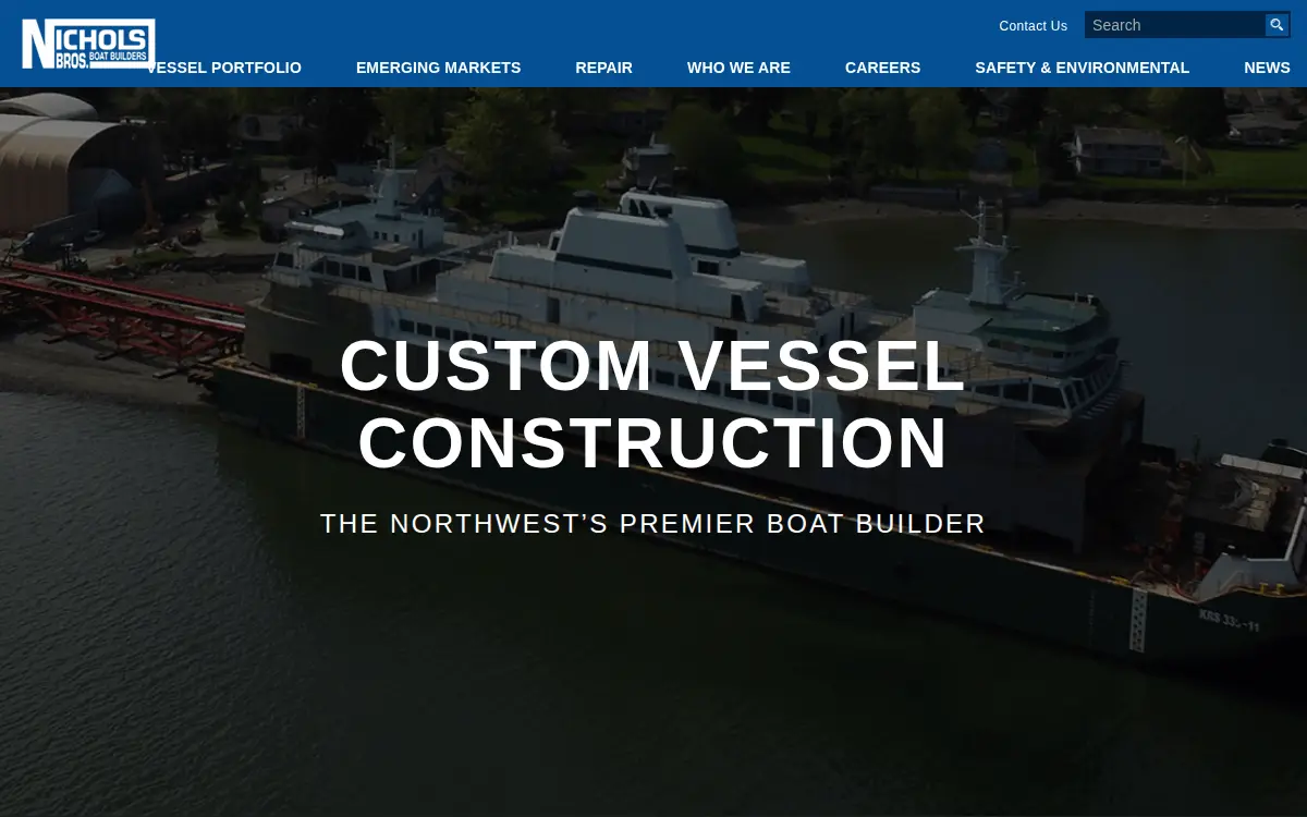 Homepage of Ice Floe, LLC