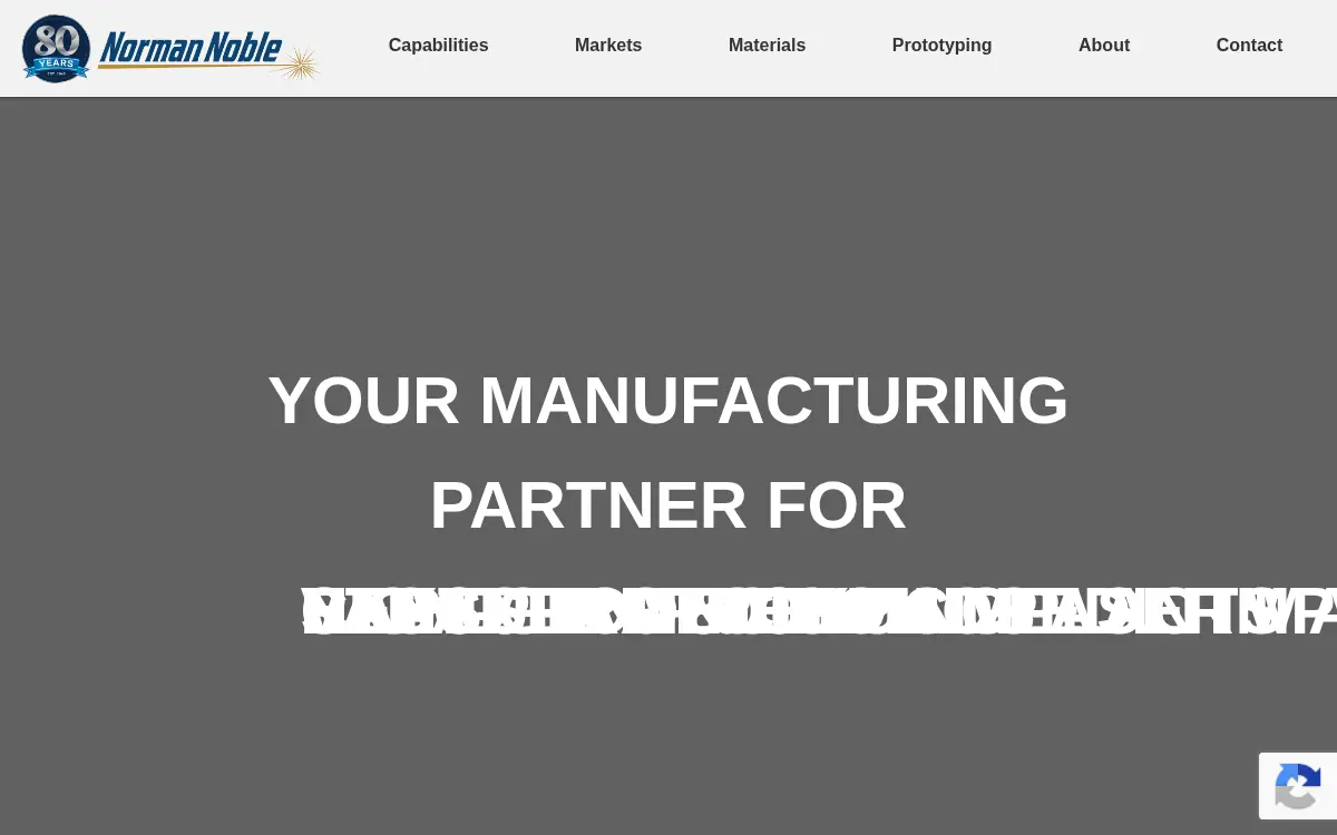 Homepage of Norman Noble INC