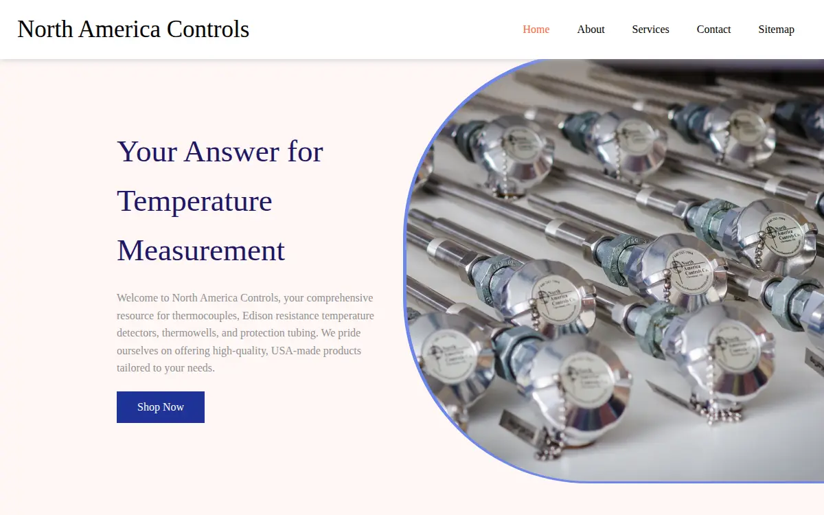 Homepage of North America Controls CO LTD