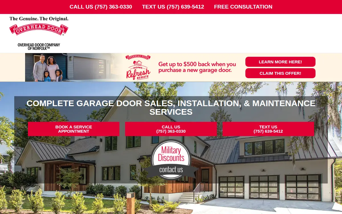 Homepage of Doors INC