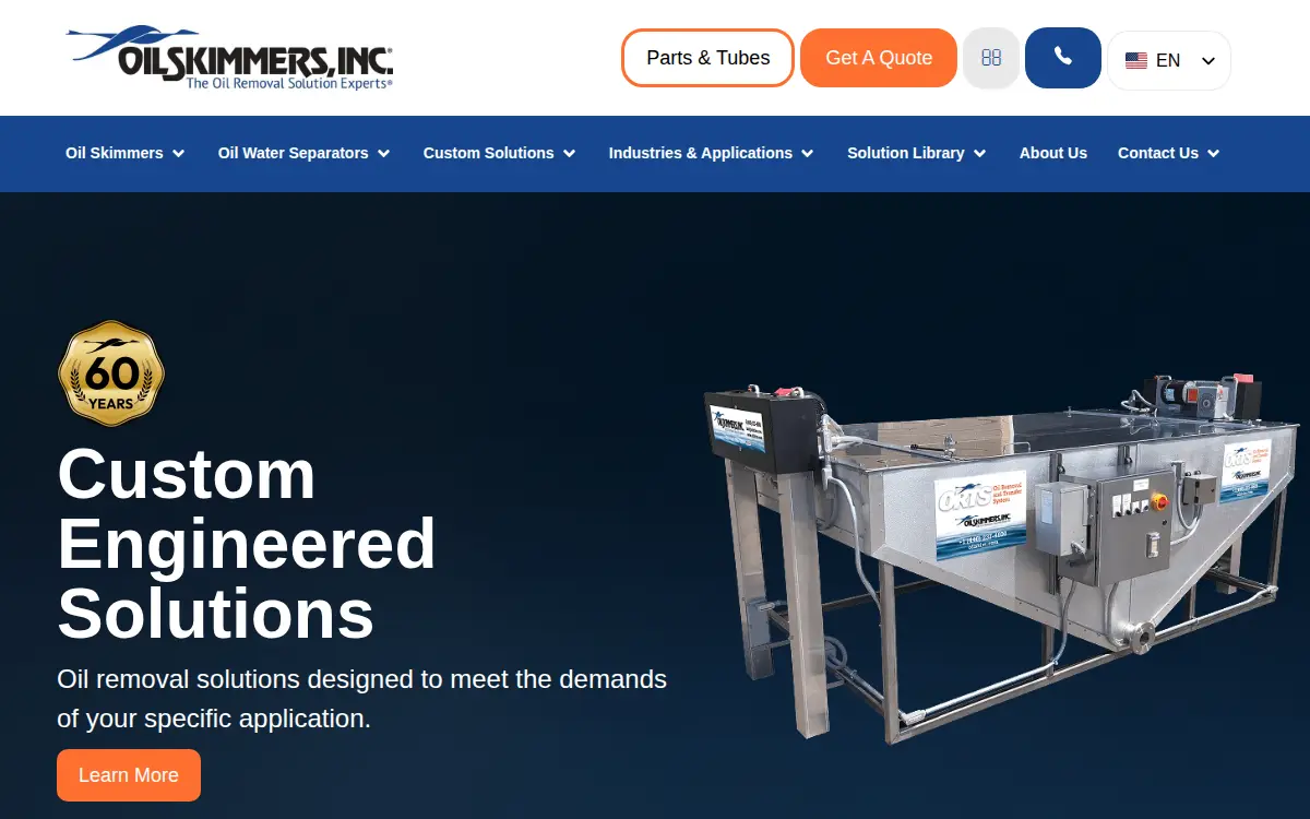 Homepage of Osi Environmental LLC