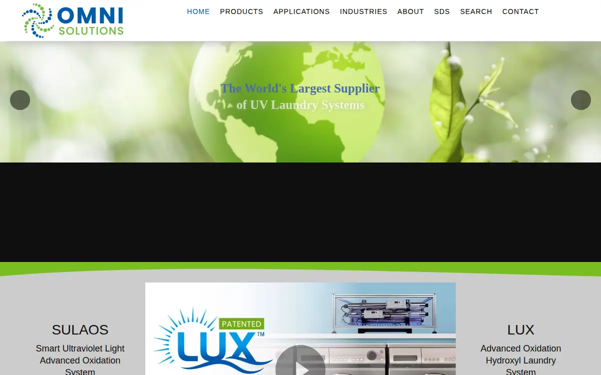 Homepage of Omni Solutions LLC