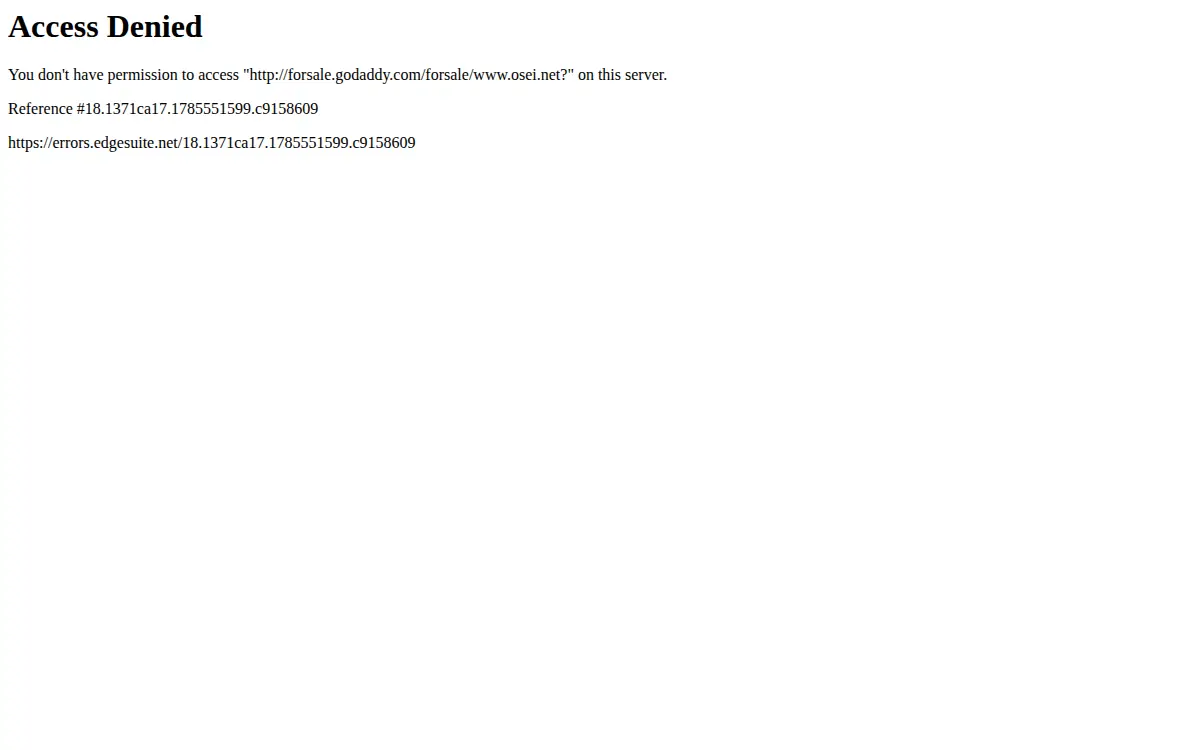 Homepage of Osei, CORP
