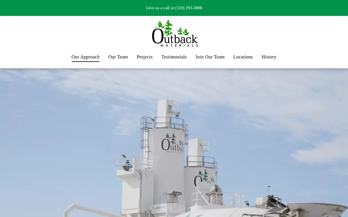 Homepage of Outback INC