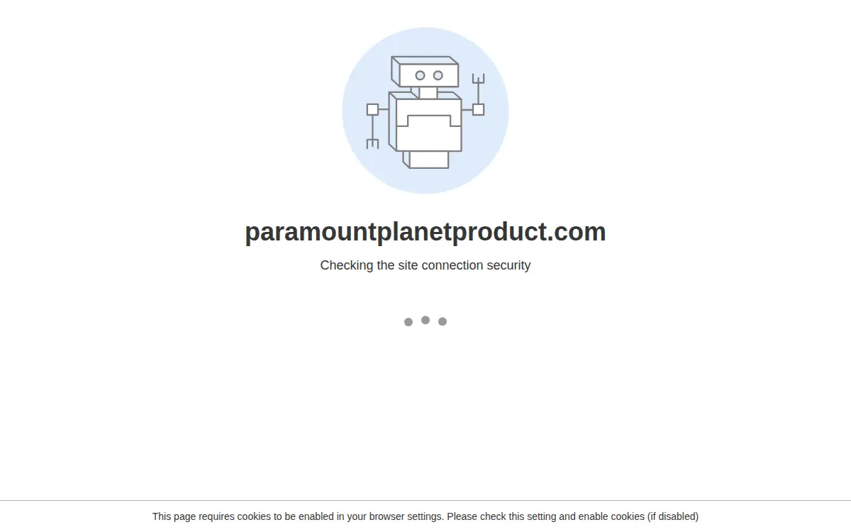 Homepage of Paramount Planet Product LLC