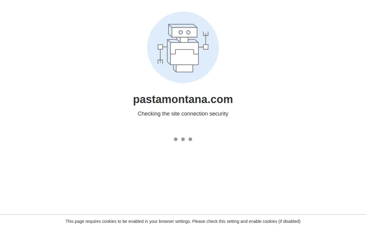 Homepage of Pasta Montana LLC