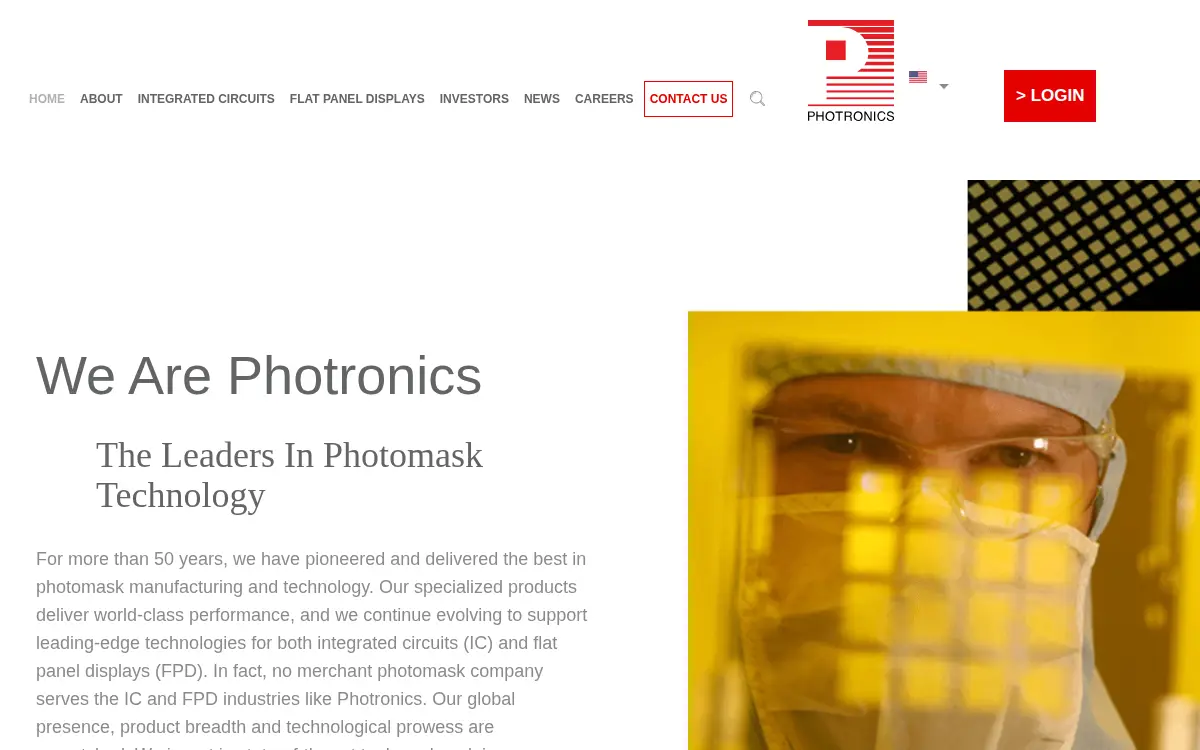 Homepage of Photronics Idaho, INC.