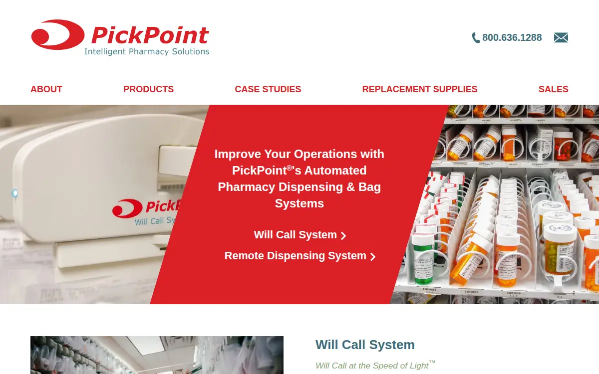 Homepage of Maxor National Pharmacy Services, LLC