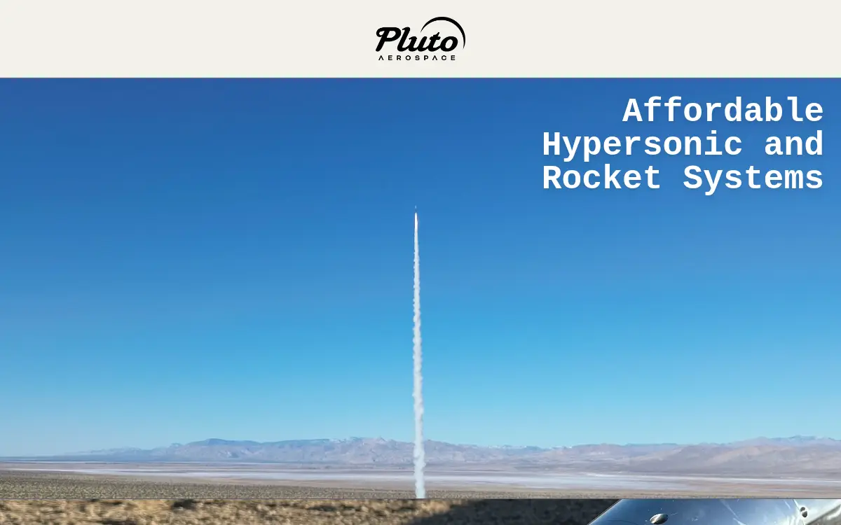 Homepage of Pluto Aerospace INC.