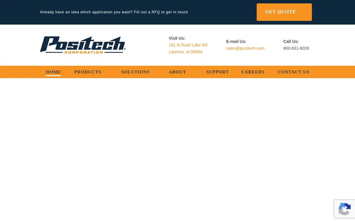 Homepage of American Handling Systems, INC.
