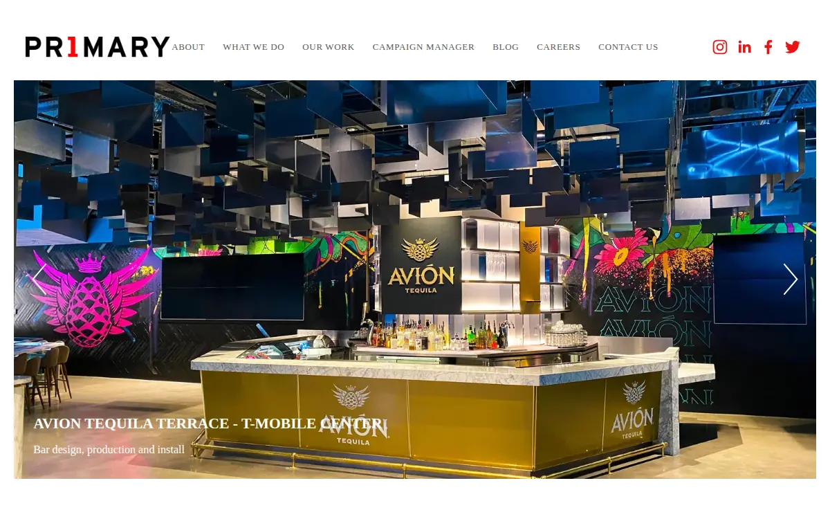 Homepage of Primary Color Systems Corporation
