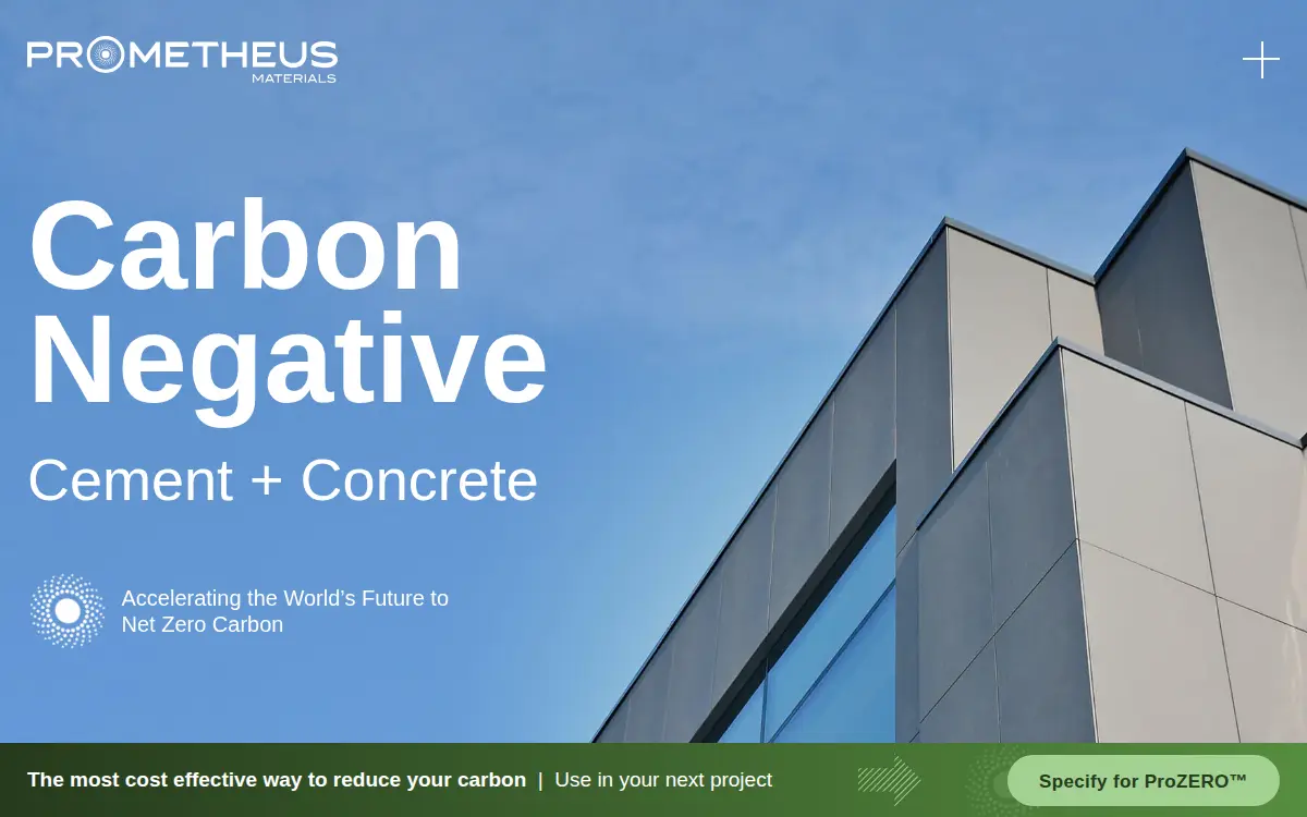 Homepage of Prometheus Materials INC.